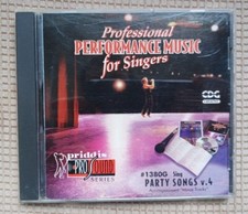 Party Songs Vol. 4 1380G CD, 2000, Priddis CDG Karaoke