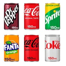 Mini 150ml Softdrink Cans In Refreshing Packs To Satisfy Your Soda Cravings