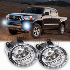 Pair Left And Right Fog Lights Bumper Driving Lamp For 2012-2015 Toyota Tacoma