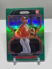 2022 Prizm Baseball Alejo Lopez Rookie Tier III Green #246