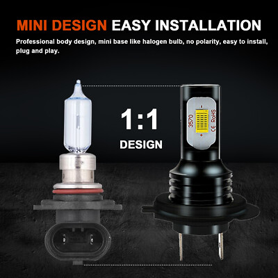 For 2011-2023 Suzuki GSXR600 GSXR750 6000K LED Headlight Bulbs Kit