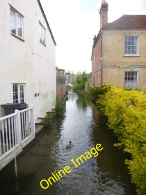 Photo 6x4 Wilton, River Wylye, branch Wilton/SU0931 Looking upstream fro c2014