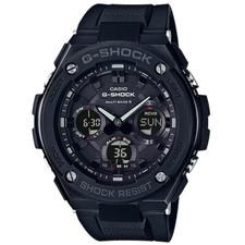 Casio G-SHOCK GST-W100G-1BJF Tough Solar Radio Watch Black Gold Japan Model