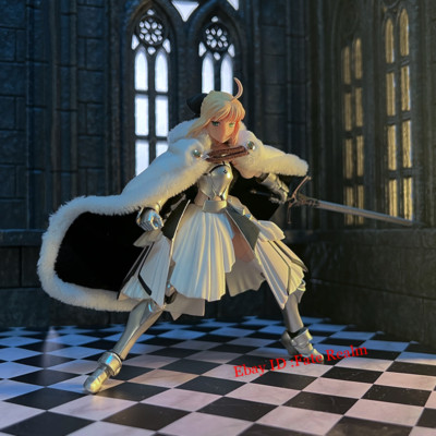 1/12 Custom Wired Cape Cloak For 6'' Figma Fate/Grand Order Lily（No Figure）