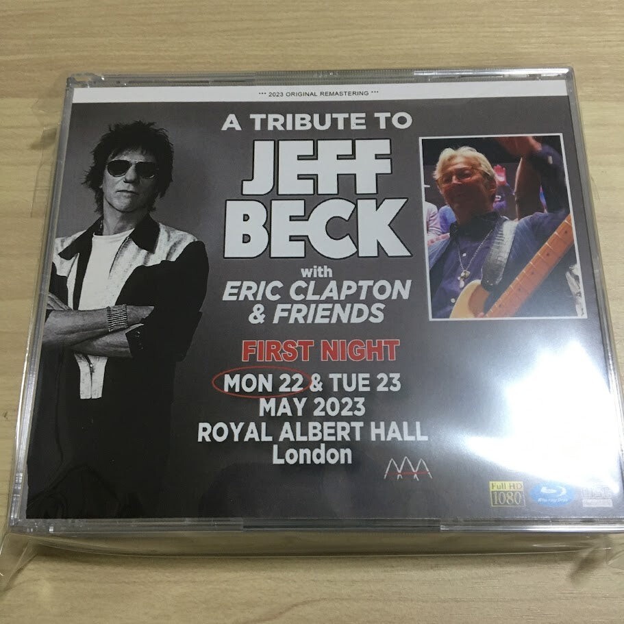 ERIC CLAPTON & FRIENDS A TRIBUTE TO JEFF BECK 2023 FIRST NIGHT