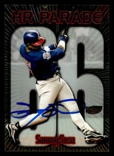 SAMMY SOSA SIGNED 1999 TOPPS SUPER CHROME HR PARADE JSA WITNESSED COA CHICAGO