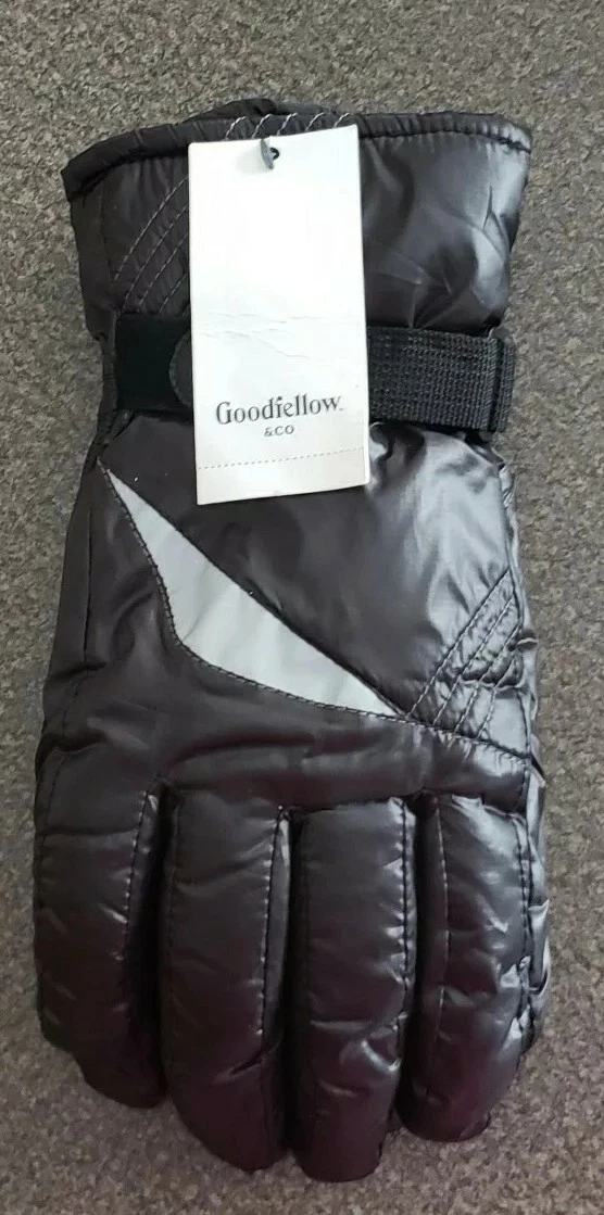 Goodfellow & Co™ Men's Large (L) Ski Glove Gloves Black Puffer NWT