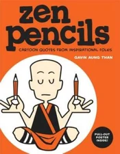 Zen Pencils: Cartoon Quotes from Inspirational Folks - Paperback - ACCEPTABLE