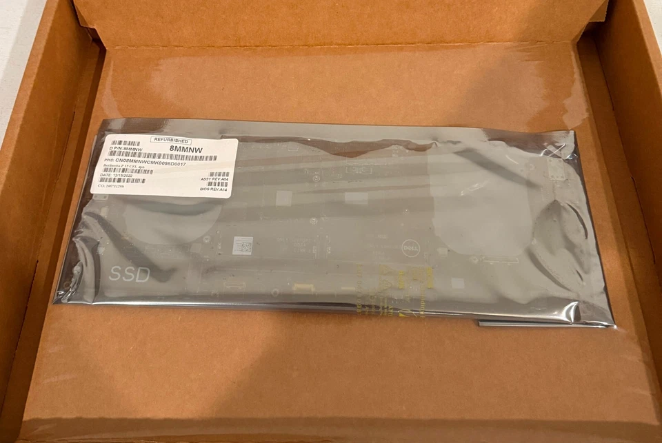 Brand New Dell Precision 5530 Motherboard Xeon E-2176M 4.4GHz Nvidia P2000 8MMNW - Image 3 of 4