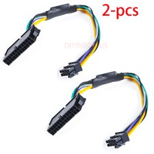 X2 24Pin to 8Pin ATX Power Supply Adapter for DELL OptiPlex 3020 7020 9020 T1700