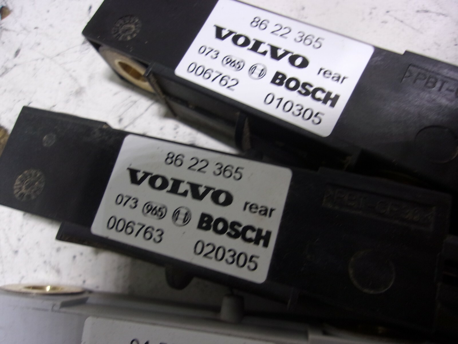 9909 VOLVO S60 S80 V70 REAR CRASH IMPACT SENSORS 8622365 (1PIC) OEM eBay