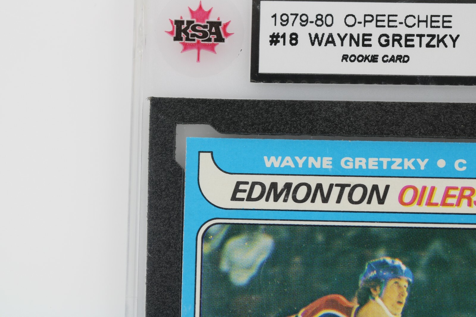 1979-80 OPC #18 WAYNE GRETZKY ROOKIE CARD KSA 9.5 NEAR GEM MINT! | eBay