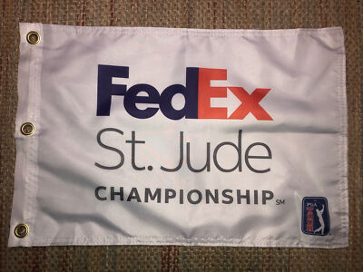 FEDEX ST. JUDE CHAMPIONSHIP PGA TOUR PIN FLAG W GROMMETS FREE SHIP