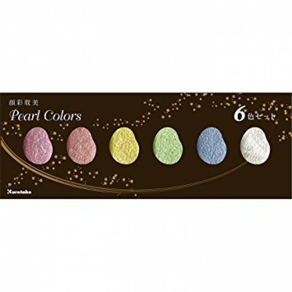 Kuretake Gansai Tambi Pearl Colours 6 color set MC20PC/6V