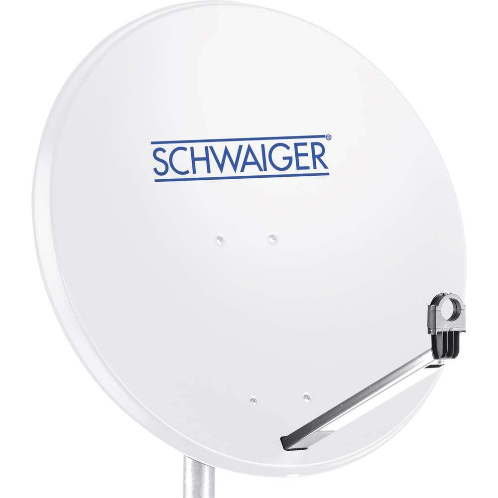 Schwaiger Spi996.0 Sat Antenne 80 Cm Reflektormaterial: Stahl Hellgrau
