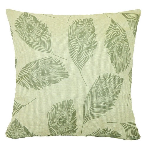 Olivgrün Vintage KISSENBEZUG 2-seitig grau Bett dekorative Kissenhülle 20x20" - Bild 15 von 31