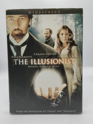 The Illusionist (DVD, Widescreen, 2006) Edward Norton, Jessica Biel - Mystery 