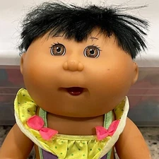 Mattel 1991 Cabbage Patch Kids CPKFun Bubble My Magic Snorkel 12" Baby Doll