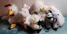 Webkinz Lot 6. Barn Yard Animals No Codes