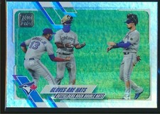 2021 Topps Series 2 Rainbow Foil Parallel #539 Gloves Are Hats Toronto Blue Jays