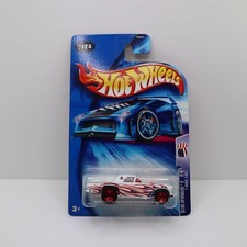 Hot Wheels T-Bird 1957 Star Spangled 2 Foreign Series B3845 NRFP 2003 Wht 1:64