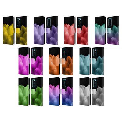 OFFICIAL PLDESIGN FLOWER PETALS LEATHER BOOK WALLET CASE FOR HUAWEI PHONES 4