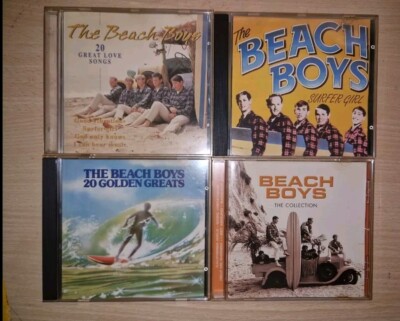 4x The Beach Boys CD Album Sammlung Musik 70s 80s Music CDs Set 