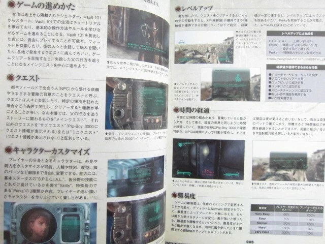 FALLOUT 3 Fall Out Perfect Game Guide PS3 Xbox360 Japan Book 2009 EB98 - Image 3 of 4