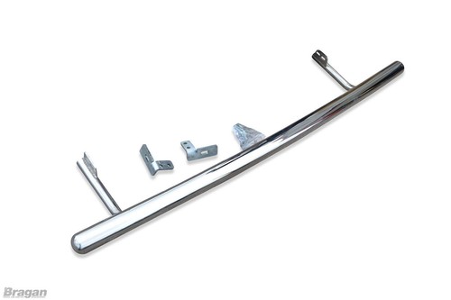 Rear Bumper Bar + Slim LEDs To Fit Peugeot Expert Traveller 2016+ Accessories - Picture 5 of 5