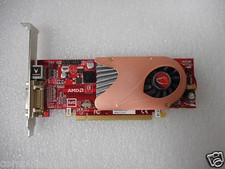 Dell AMD VisionTek 4550 512MB PCIe Video Card FULL SIZE BRKT 4550DMS512GC RFCT1