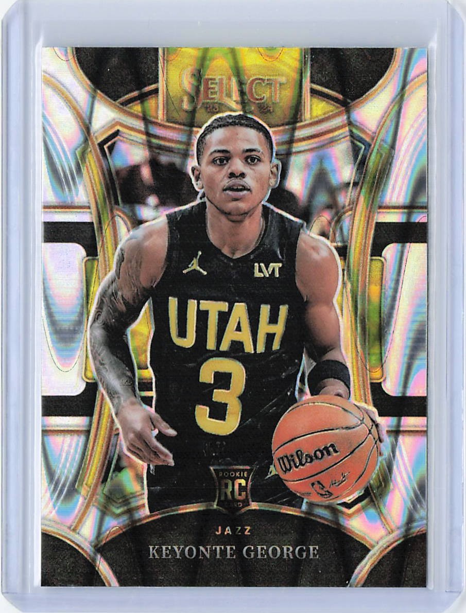 2023-24 Panini Select KEYONTE GEORGE Mezzanine #305 Tectonic Prizm