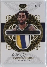 2022 Crown Royale Knights of the Round Table Prime 14/25 D'Angelo Russell 0nr3