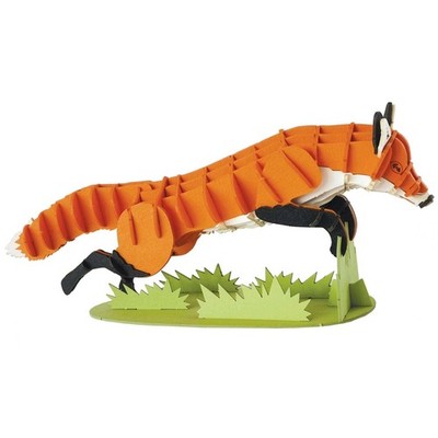 Fridolin 3D Papiermodell Fuchs