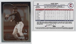 2024 Topps Chrome Sepia Refractor Jose Tena José Tena #29 Rookie RC
