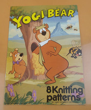 Original Gary Kennedy (Intarsia) Yogi Bear 8 x Knitting Patterns - Booklet