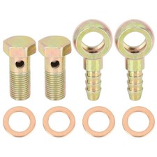 X Autohaux 10mm Banjo Hose Barb Bolt Set