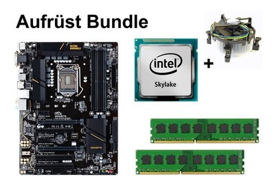 Aufrüst Bundle - Gigabyte H170-D3HP + Intel Pentium G4400 + 32GB RAM #112380