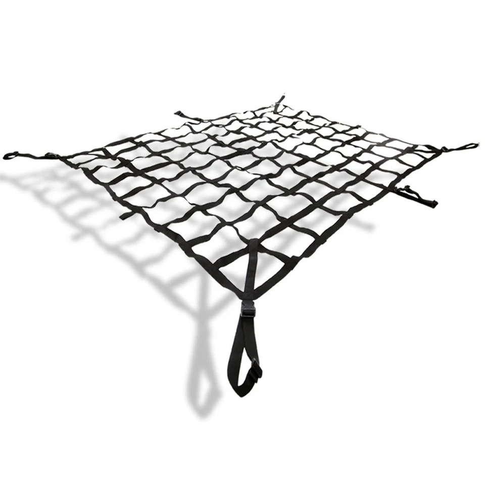 64" Trailer Truck Bed Tie Down Cargo Net Rooftop Mesh Trunk Holder for Mercury Foto 4 de 4