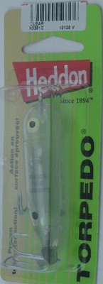 Heddon X0361C 6.3cm Baby Torpedo 11.1ml Klar