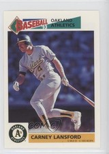 1993 Panini Album Stickers Carney Lansford #17 0o9