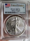 New ListingPCGS MS70 2019 FS American Silver Eagle 1 Troy Oz .999 Fine Silver BRILLIANT UNC