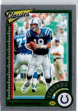 2022 Classics H2 Legends Premium Base Silver #102 Peyton Manning