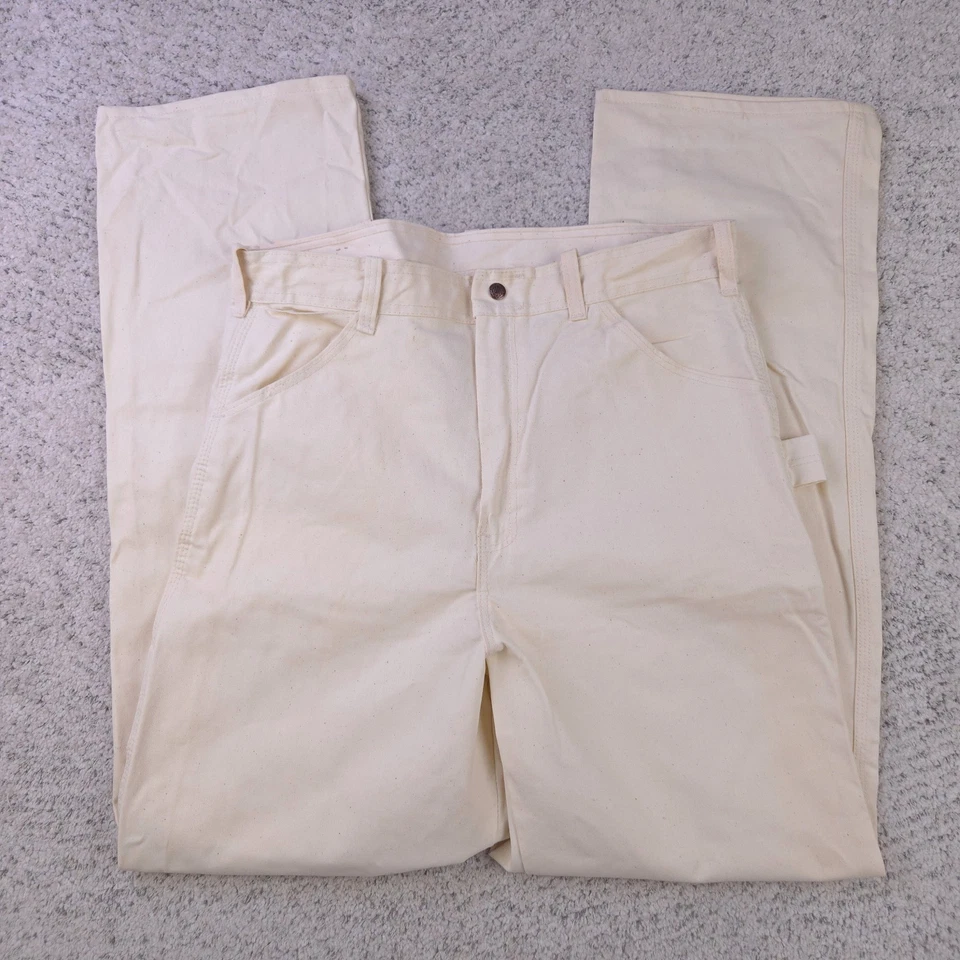 Pantalones Pintores De Colección Años 70 Hombres 36x34 35x33 Cherokee Sherwin Williams Deadstock Garra Foto 2 de 4