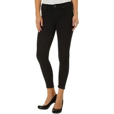 Celebrity Pink Womens Black Skinny Mid-Rise Stretch Denim Jeans Jeggings NWT