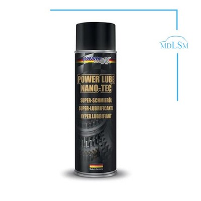 POWERMAX Power Nano Lube Sprüh 500 mL Mehrzweck Nano Partikel Schmierstoff