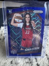 2025 Panini Prizm WNBA Sonia Citron RC Rookie Variation #148 Blue Velocity