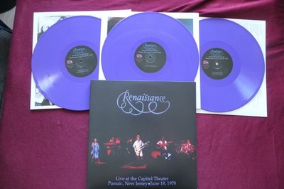 RENAISSANCE...3 LPs...Live at the Capitol Theater 1978