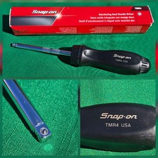 Nib Snap-on Tools Usa Tmr4 14 Drive Ratcheting Spinner Black Hard Handle 9