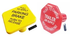 Parking Brake Valve with Pins & PP-7 Trailer Air Supply Knob for 248433 290655