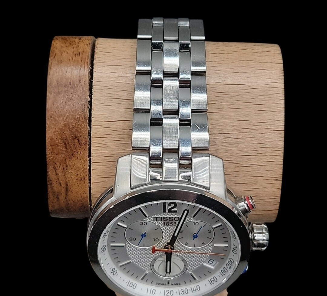 Tissot NBA PRC 200 Mens Quartz Watch Chronograph 42mm 6.5